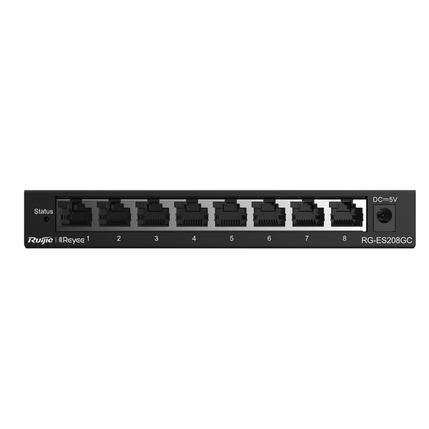 Switch Administrable con 8 puertos Gigabit, gestión gratuita desde la nube