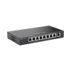 Switch Administrable 8 Puertos PoE+ 802.3af/at Gigabit, gestión gratuita desde la nube, 120w