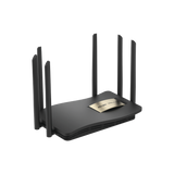 Home Router inalámbrico MESH WI-FI 5 2x2 doble banda 1 puerto WAN Gigabit y 3 puertos LAN Gigabit, hasta 1,267 Mbps.