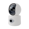 Camara doble lente 3mp| Wifi| autoseguimiento| Detección de movimiento| audio de 2 vias| almacenamiento hasta 128GB