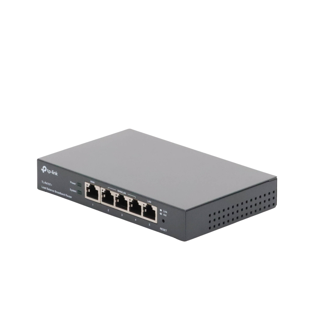 Router Balanceador de Carga Multi-Wan, 1 puerto LAN 10/100 Mbps, 1 puerto WAN 10/100 Mbps, 3 puertos Auto configurables LAN/WAN, Sesiones Concurrentes 10,000 para Pequeña Oficina