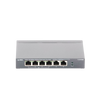 Switch PoE no Administrable de escritorio 6 puertos 10/100 Mbps, 4 puertos PoE, 67 W