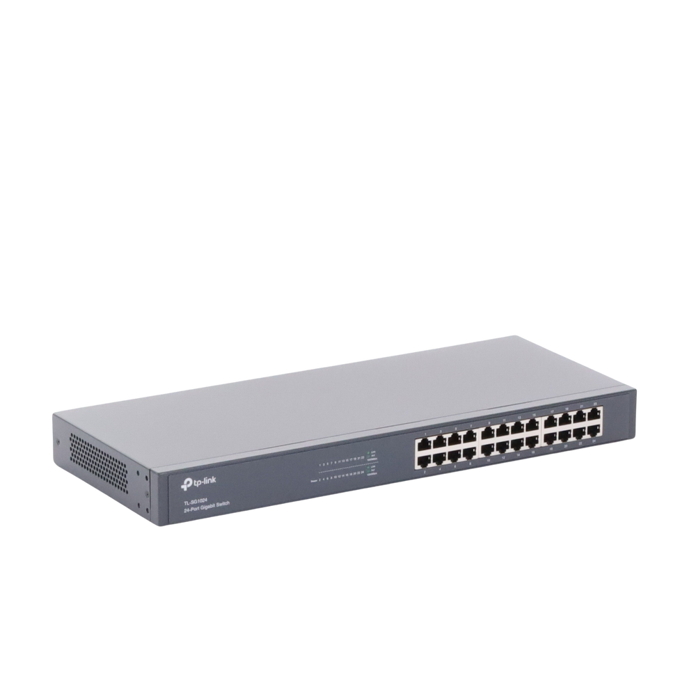 Switch Gigabit no administrable de 24 puertos 10/100/1000 Mbps