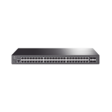Switch Omada SDN Administrable / 48 puertos Gigabit y 4 puertos SFP / Funciones sFlow, QinQ y QoS / Administración centralizada OMADA