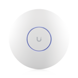 Punto de Acceso UniFi WiFi 6E Enterprise, alta densidad, hasta 600 usuarios, Mu-MIMO 4x4, bandas 2.4/5/6 Ghz, (1) puerto RJ45 2.5G (POE+ no incluido)
