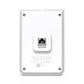 Access Point UniFi U6 In Wall/Montaje p/pared, WIFI 6 2.4 Y 5 Ghz, hasta 5.3 Gbps, 1 pto PoE In, 4 ptos secundarios (1 PoE Out)