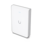 Access Point UniFi U6 In Wall/Montaje p/pared, WIFI 6 2.4 Y 5 Ghz, hasta 5.3 Gbps, 1 pto PoE In, 4 ptos secundarios (1 PoE Out)