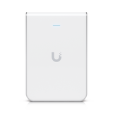 Access Point UniFi U6 In Wall/Montaje p/pared, WIFI 6 2.4 Y 5 Ghz, hasta 5.3 Gbps, 1 pto PoE In, 4 ptos secundarios (1 PoE Out)