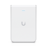 Access Point UniFi U6 In Wall/Montaje p/pared, WIFI 6 2.4 Y 5 Ghz, hasta 5.3 Gbps, 1 pto PoE In, 4 ptos secundarios (1 PoE Out)