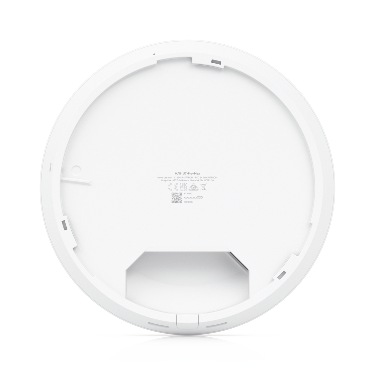 Access Point UniFi U7 Pro Max con 8 streams espaciales / para Techo o Pared / Tribanda (2.4/5/6GHz) / Radio Dedicado a Escaneo