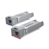 UFiber Módulo SFP+, transceptor MiniGibic MonoModo 10 Gbps, distancia 10 km, un conector LC. Incluye 2 piezas