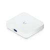 UniFi Cloud Gateway, Router multiWAN para balanceo/failover / Integra UniFi Network para administrar hasta 30 dispositivos UniFi, (1) puerto WAN 1/2.5 GbE y (4) puertos LAN GbE