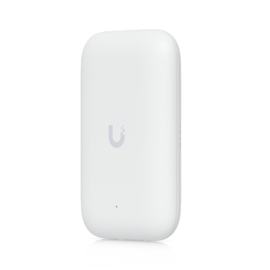 Access Point UniFi UK Ultra Navaja Suiza WiFi 5, MU-MIMO 2x2, instalación flexible, antena omnidireccional integrada, (2) conectores RP-SMA para antenas externas, para interior o exterior (IPX6)