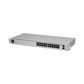UniFi Switch USW-24, Capa 2 de 24 puertos 10/100/1000 Mbps + 2 puertos 1G SFP, pantalla informativa