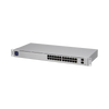 UniFi Switch USW-24, Capa 2 de 24 puertos 10/100/1000 Mbps + 2 puertos 1G SFP, pantalla informativa