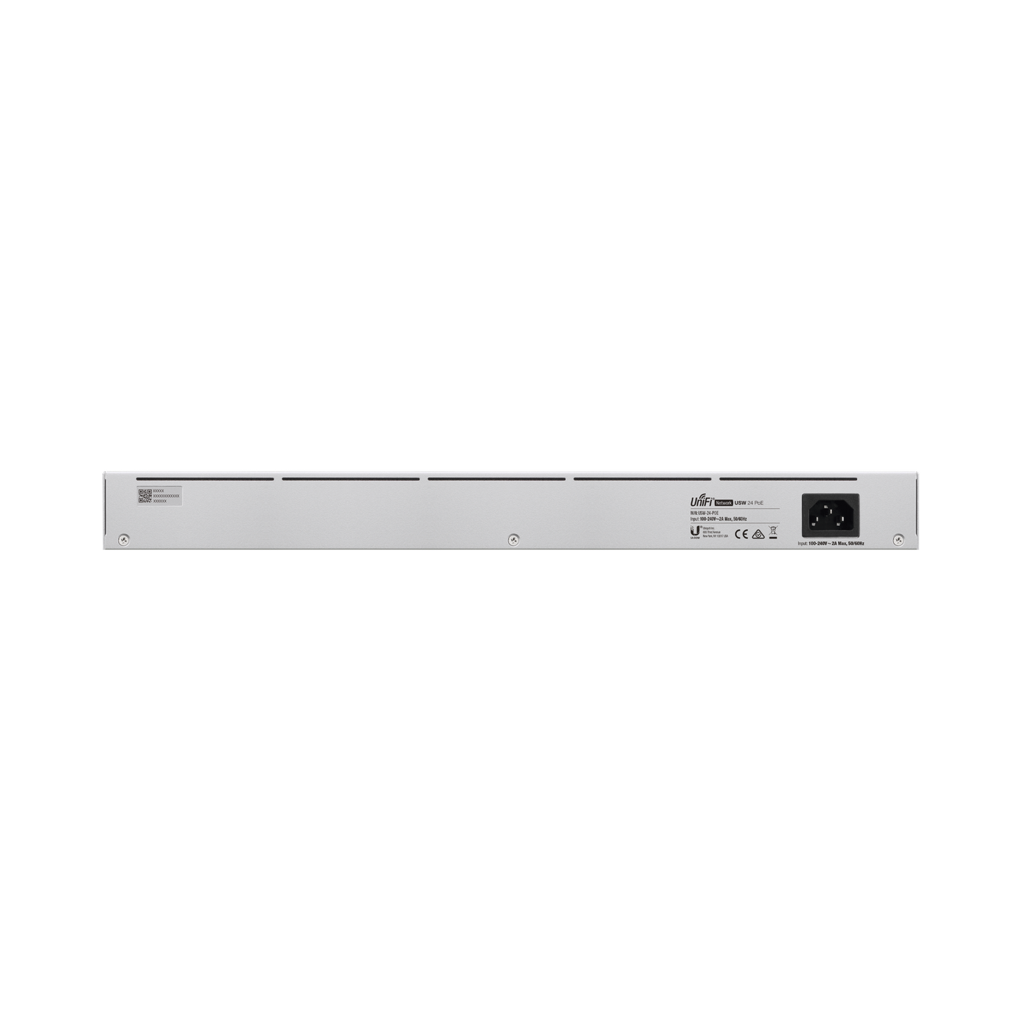 UniFi Switch USW-24-POE Gen2, Capa 2 de 24 puertos (16 puertos PoE 802.3af/at + 8 puertos Gigabit) + 2 puertos 1G SFP, 95W, pantalla informativa