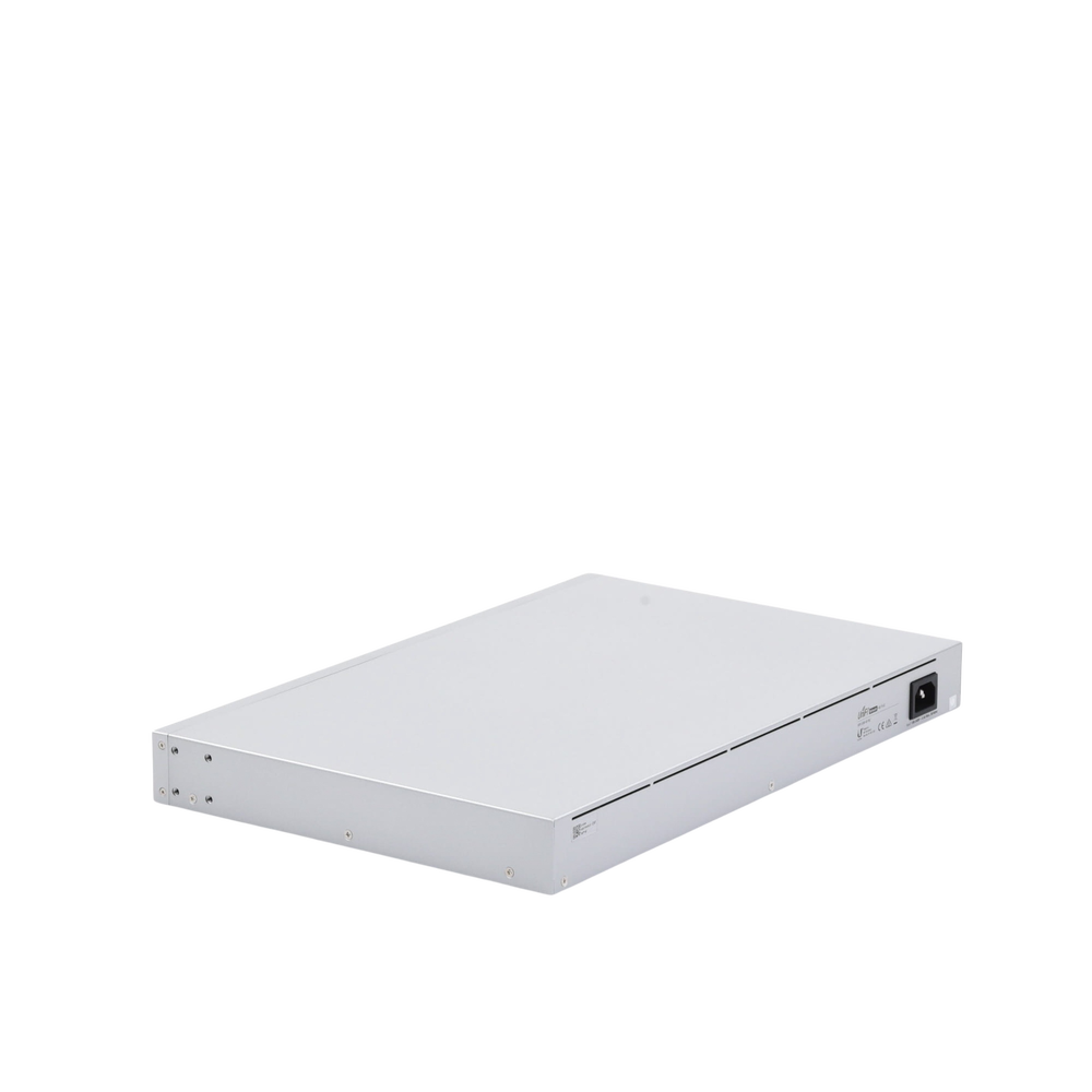 UniFi Switch USW-48-POE, Capa 2 de 48 puertos (32 puertos PoE 802.3af/at + 16 puertos Gigabit) + 4 puertos 1G SFP, 195W, pantalla informativa