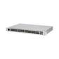 UniFi Switch USW-48-POE, Capa 2 de 48 puertos (32 puertos PoE 802.3af/at + 16 puertos Gigabit) + 4 puertos 1G SFP, 195W, pantalla informativa
