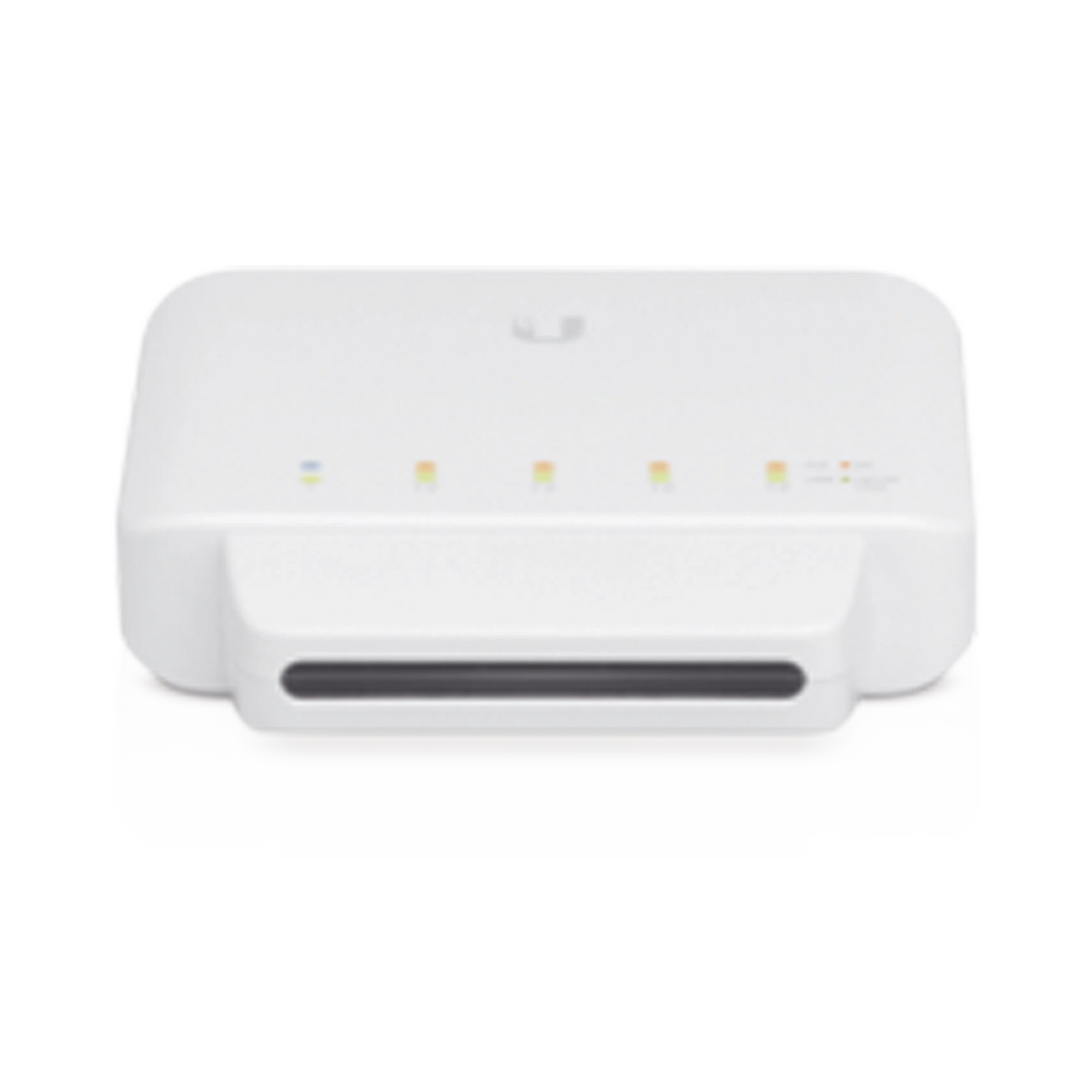Switch UniFi FLEX de 5 puertos para semi-exterior IP55 (1 x PoE de entrada 802.3af/at/bt y 4 puertos PoE de salida 802.3af)