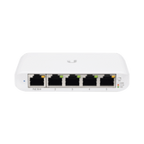 Switch UniFi Administrable Compacto de 5 Puertos 10/100/1000 Mbps, soporta entrada de PoE 802.3af/at