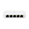 Switch UniFi Administrable Compacto de 5 Puertos 10/100/1000 Mbps, soporta entrada de PoE 802.3af/at