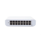 Switch UniFi Lite Administrable PoE de 16 Puertos 10/100/1000 Mbps (8 puertos 802.3af/at), 45 W