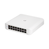 Switch UniFi Lite Administrable PoE de 16 Puertos 10/100/1000 Mbps (8 puertos 802.3af/at), 45 W
