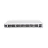 UniFi Switch USW-Pro-48, Capa 3 de 48 puertos Gigabit RJ-45 + 4 puertos 1/10G SFP+, pantalla informativa