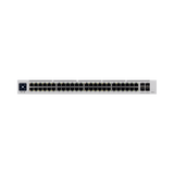 UniFi Switch USW-Pro-48-POE Gen2, Capa 3 de 48 puertos PoE 802.3at/bt + 4 puertos 110G SFP+, 600W, pantalla informativa