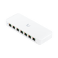 UniFi Switch Ultra 60W Administrable / 8 puertos GbE / (1) puerto POE++ IN opcional y (7) puertos POE+/ Wattaje depende de fuente o POE IN / Incluye fuente AC hasta 62W para POE