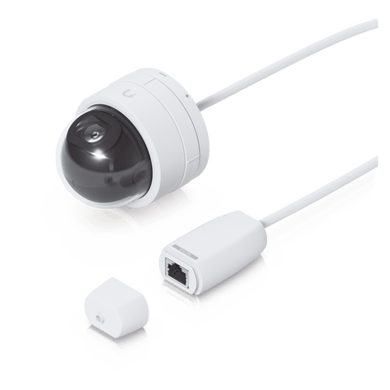 Cámara IP UniFi G5 Domo Ultra, de bajo perfil para interior, 2K (4MPX), ángulo amplio 102.4°, visión nocturna IR hasta 20 mts, detección de eventos, para pared o techo