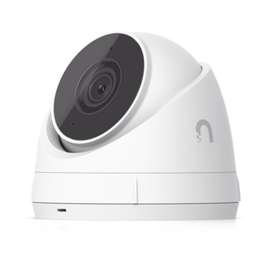 Cámara UniFi Protect G5 Turret Ultra, compacta, para exterior / 2K (4 MPX) / ángulo 102.4° / visión nocturna hasta 30mts/ detección de eventos / micrófono, POE+