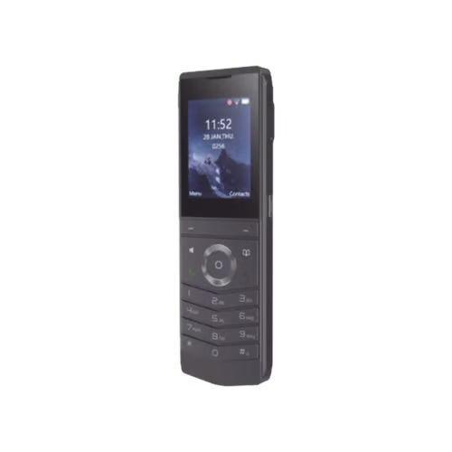 Teléfono IP Wi-Fi Portátil W611W | Inalámbrico, Resistente y Moderno para Comunicación Empresarial
