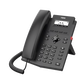 Teléfono IP empresarial para 2 lineas SIP con pantalla LCD, Códec Opus, conferencia de 3 vías, PoE.