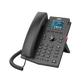 Teléfono IP empresarial para 4 líneas SIP con pantalla LCD de 2.4 pulgadas a color, Opus y conferencia de 3 vías, PoE.