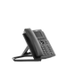 Teléfono IP empresarial para 4 líneas SIP con pantalla LCD de 2.4 pulgadas a color, Opus y conferencia de 3 vías, PoE.