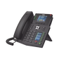 Teléfono IP Empresarial con Estándares Europeos, 12 lineas SIP con pantalla a color, 30 teclas DSS/BLF, puertos Gigabit, IPv6, Opus y conferencia de 3 vías, PoE/DC