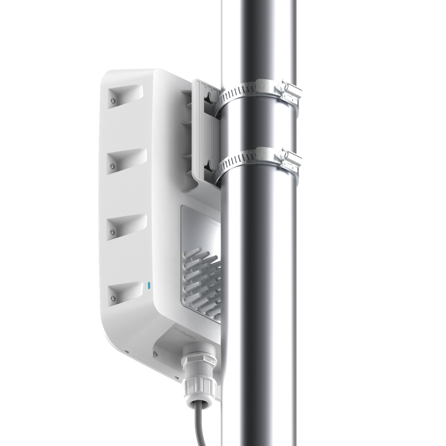 Punto de Acceso para exterior / cnPilot XV2-23T / WiFi 6 / Doble banda / Filtrado de Aplicaciones / hasta 256 clientes / gestión desde cnMaestro / IP67 / Hasta 2.4 Gbps