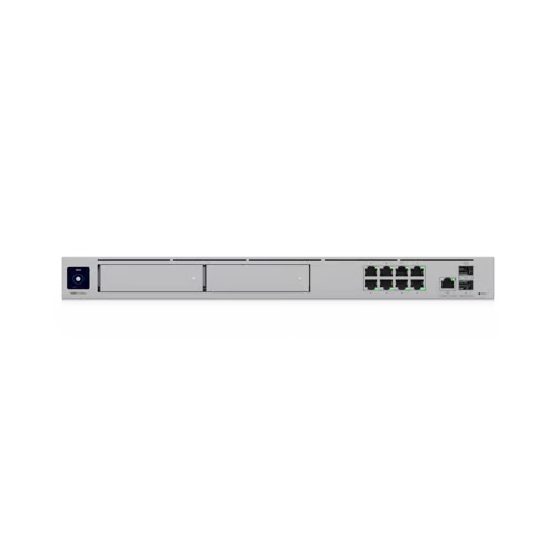UniFi Dream Machine Pro Max UDM-Pro Max | Cloud Gateway Empresarial 5 Gbps con VPN, IDS/IPS y 2 Bahías para HDD