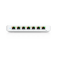 UniFi Switch Ultra 60W Administrable / 8 puertos GbE / (1) puerto POE++ IN opcional y (7) puertos POE+/ Wattaje depende de fuente o POE IN / Incluye fuente AC hasta 62W para POE