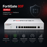 FortiGate 80F Bundle Hardware plus 24x7 FortiCare & Fortiguard 1 year
