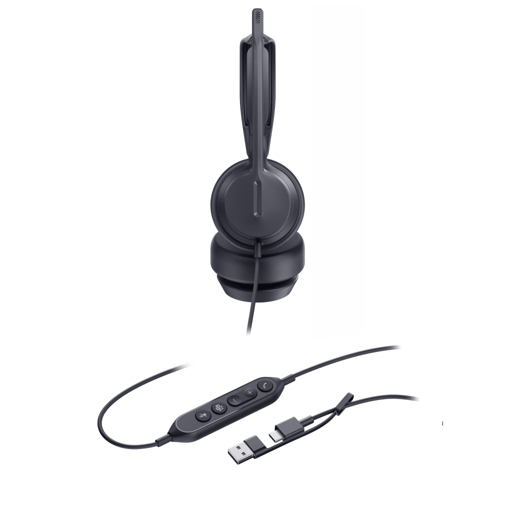 Diadema Alámbrica Yealink UH42 Dual con Audio HD y Conectividad USB-C/A