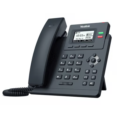 Yealink Teléfono IP SIP-T31G con Pantalla 2.3", Alámbrico, 2 Líneas, Altavoz, Negro