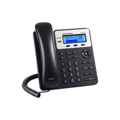 Teléfono IP SMB de 2 Líneas con 3 teclas de función programables y conferencia de 3 vías. PoE