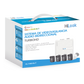 Kit TurboHD 1080p DVR 4 Canales + 4 Cámaras Bala Dual Light IR + Luz Blanca, Audio Bidireccional H.265+
