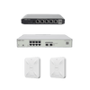 Solución Completa de Red para hasta 100 Clientes y hasta 2 servicios de Internet., Ideal para Iniciar un Proyecto de Hotelería u Oficina