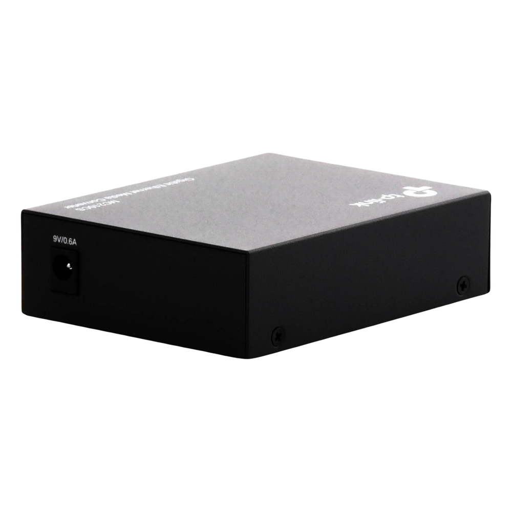 TP-LINK Convertidor de Fibra Monomodo: Puerto RJ45 10/100/1000 Mbps, SC 1000 Mbps, Hasta 20 km, Instalación Simple Plug and Play