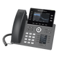 Teléfono IP Wi-Fi, Grado Operador, 6 líneas SIP con 6 cuentas, pantalla a color 4.3", puertos Gigabit, Bluetooth, PoE, codec Opus, IPV4/IPV6 con gestión en la nube GDMS