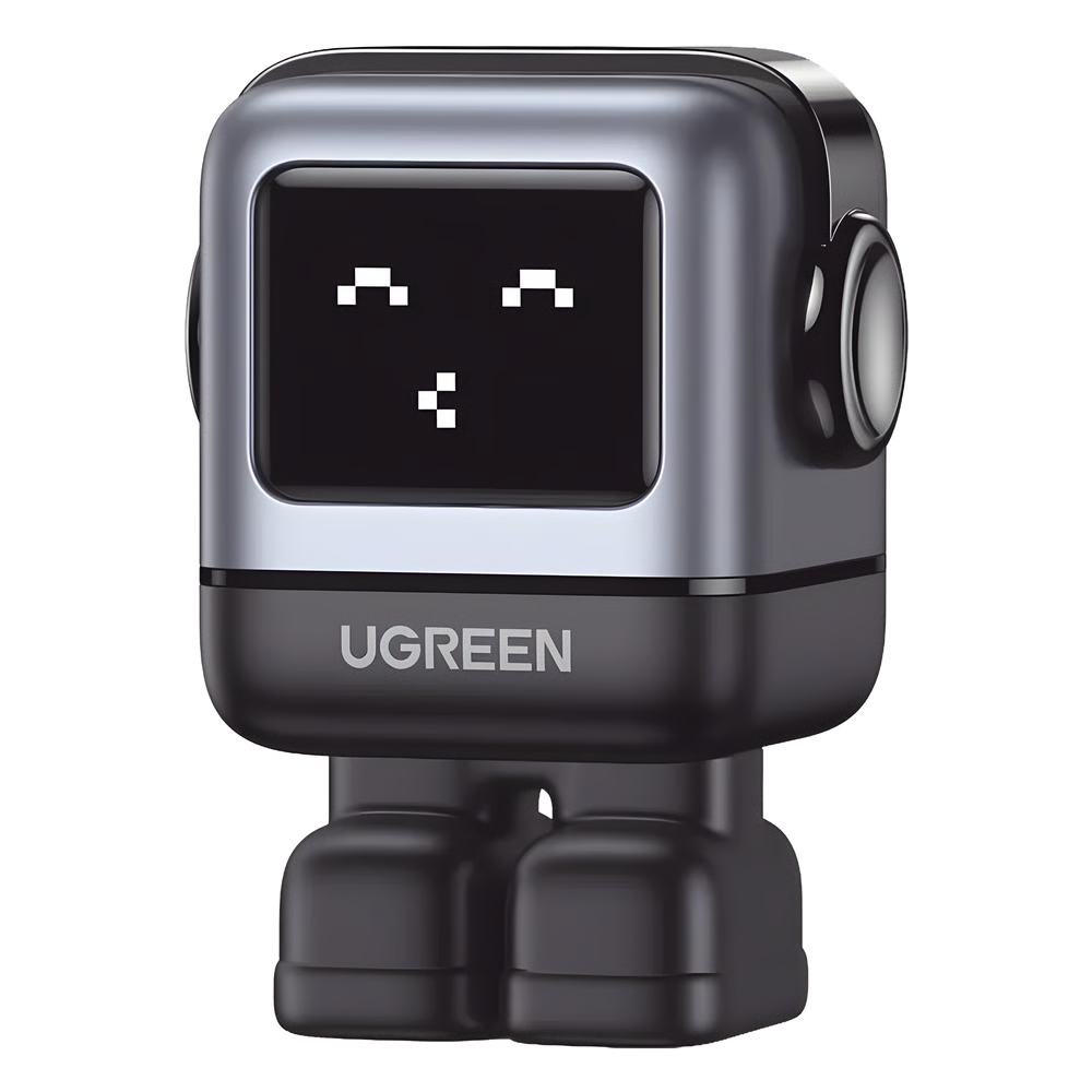 UGREEN Cargador RobotGaN de 65W Serie UNO | 3 Puertos de Carga Rápida