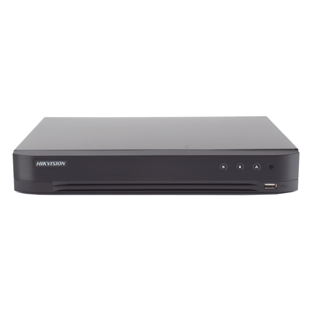 Kit TurboHD 3K (5 Megapixel) / DVR 4 Canales / 4 Cámaras Bala para Exterior y Metal + Disco Duro 1TB